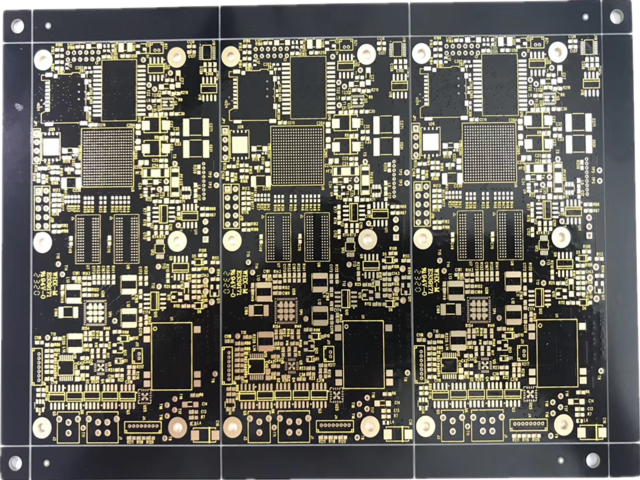 12层黑油沉金PCB