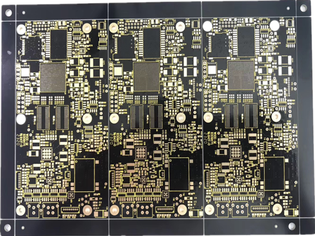 12层黑油沉金PCB